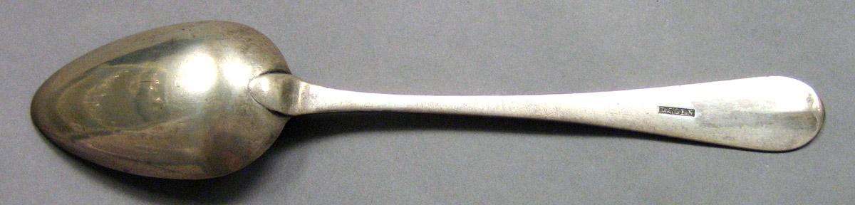 1962.0240.1026 Silver Spoon underside