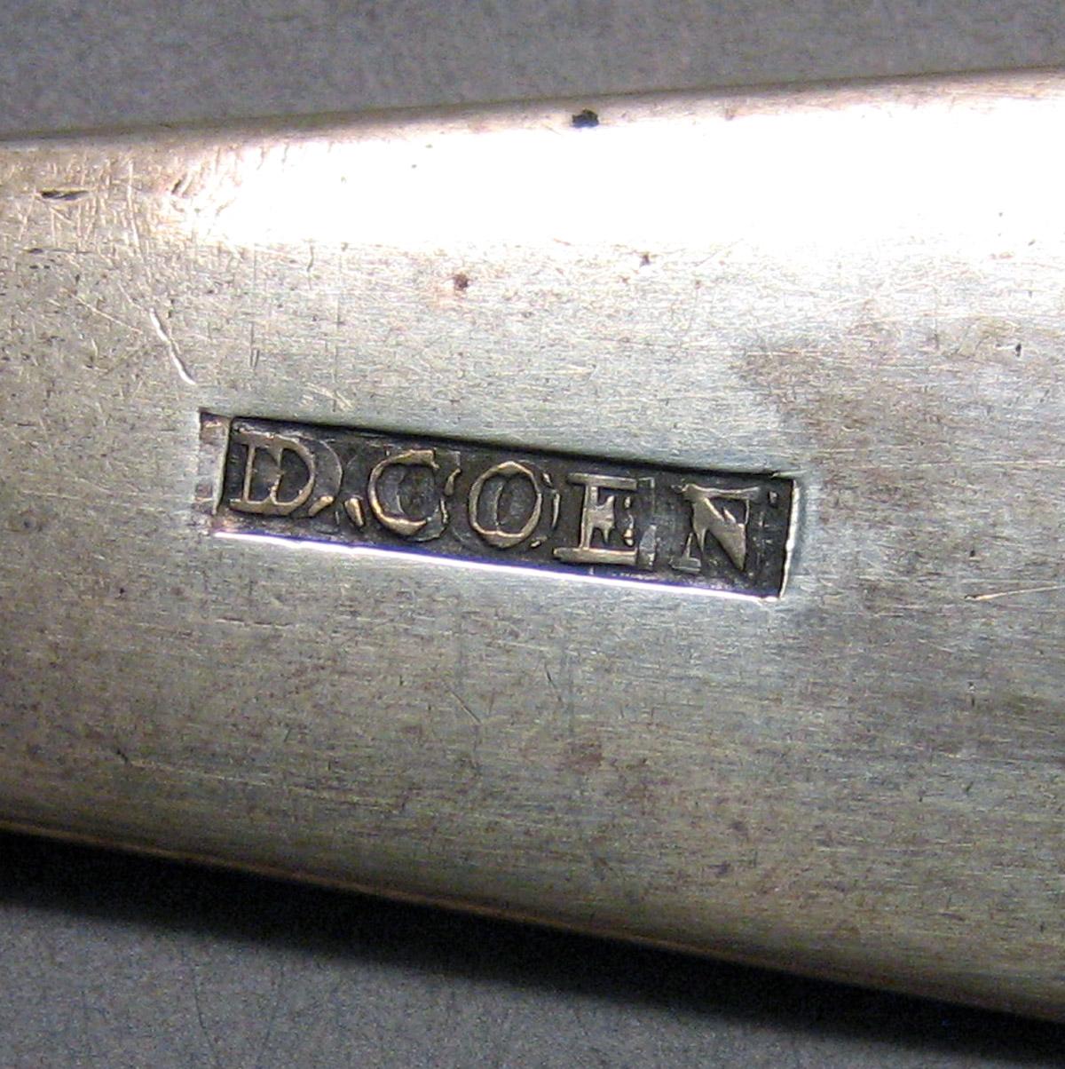 1962.0240.1026 Silver Spoon mark
