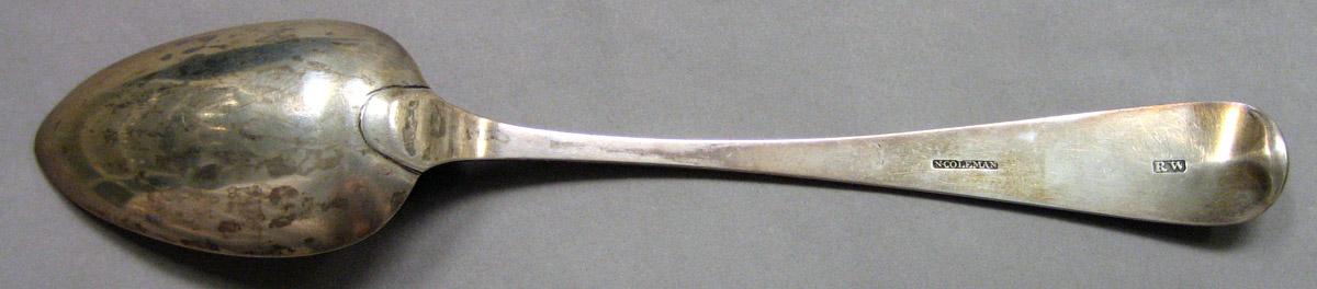 1962.0240.1027 Silver Spoon underside