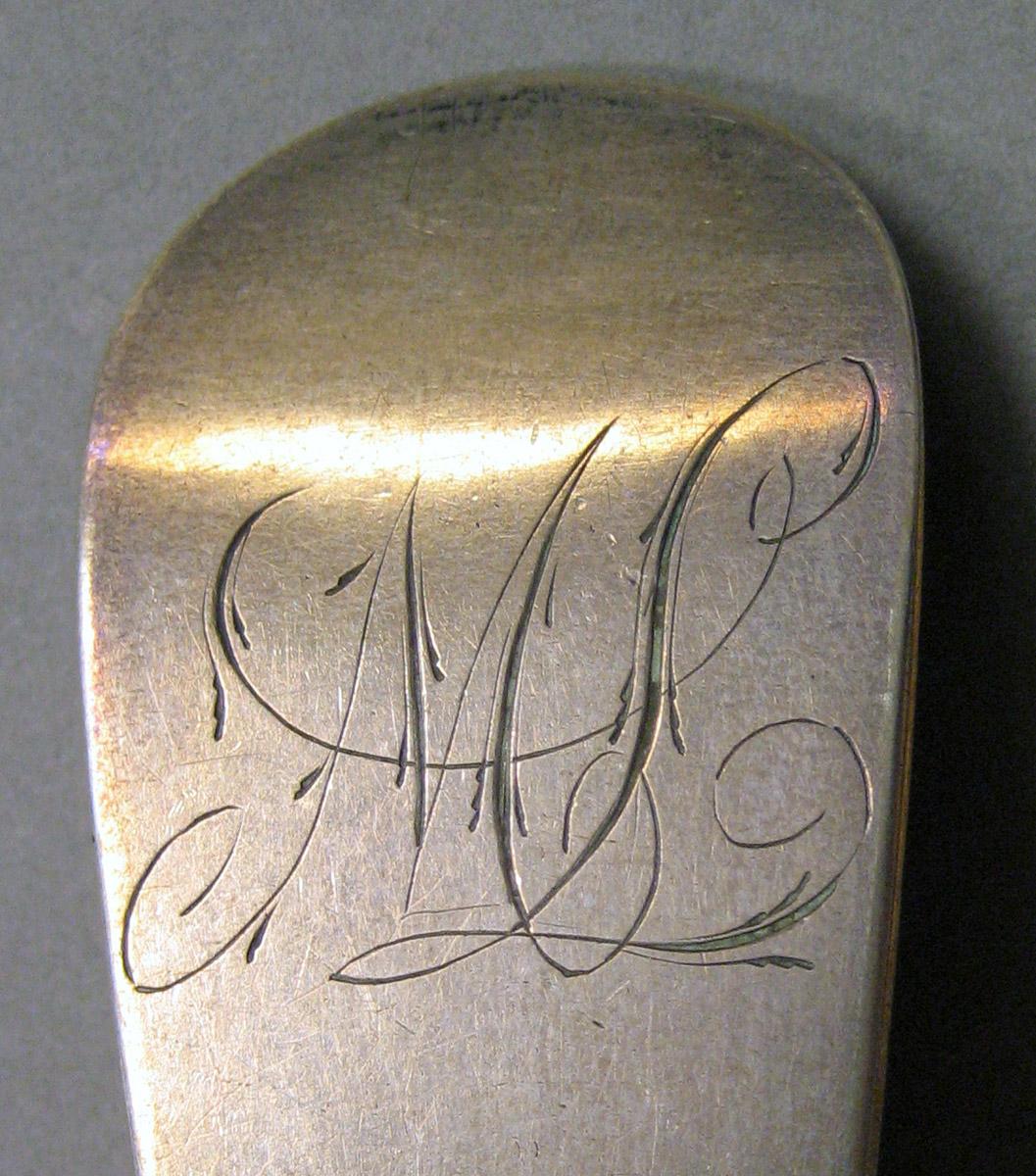 1962.0240.1027 Silver Spoon engraving