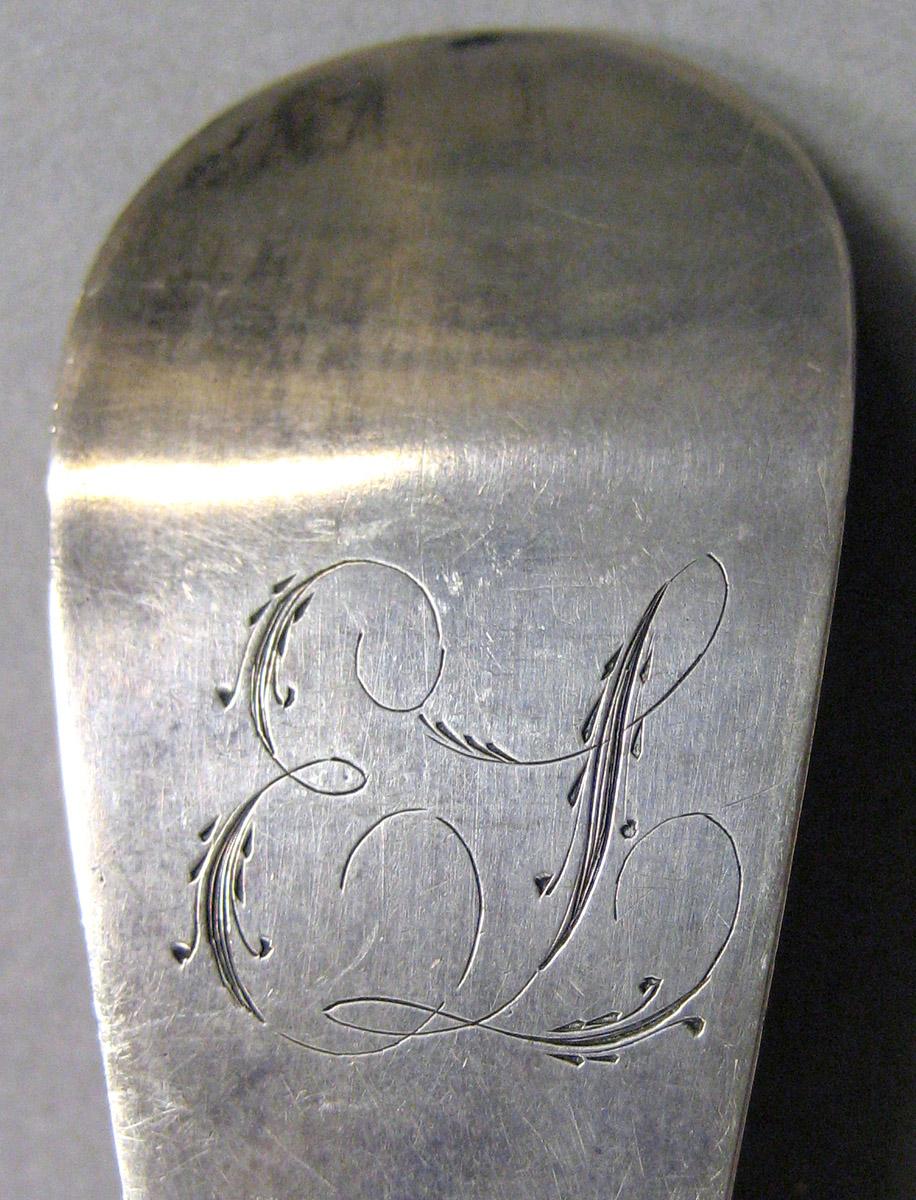 1962.0240.1028 Silver Spoon engraving upper surface