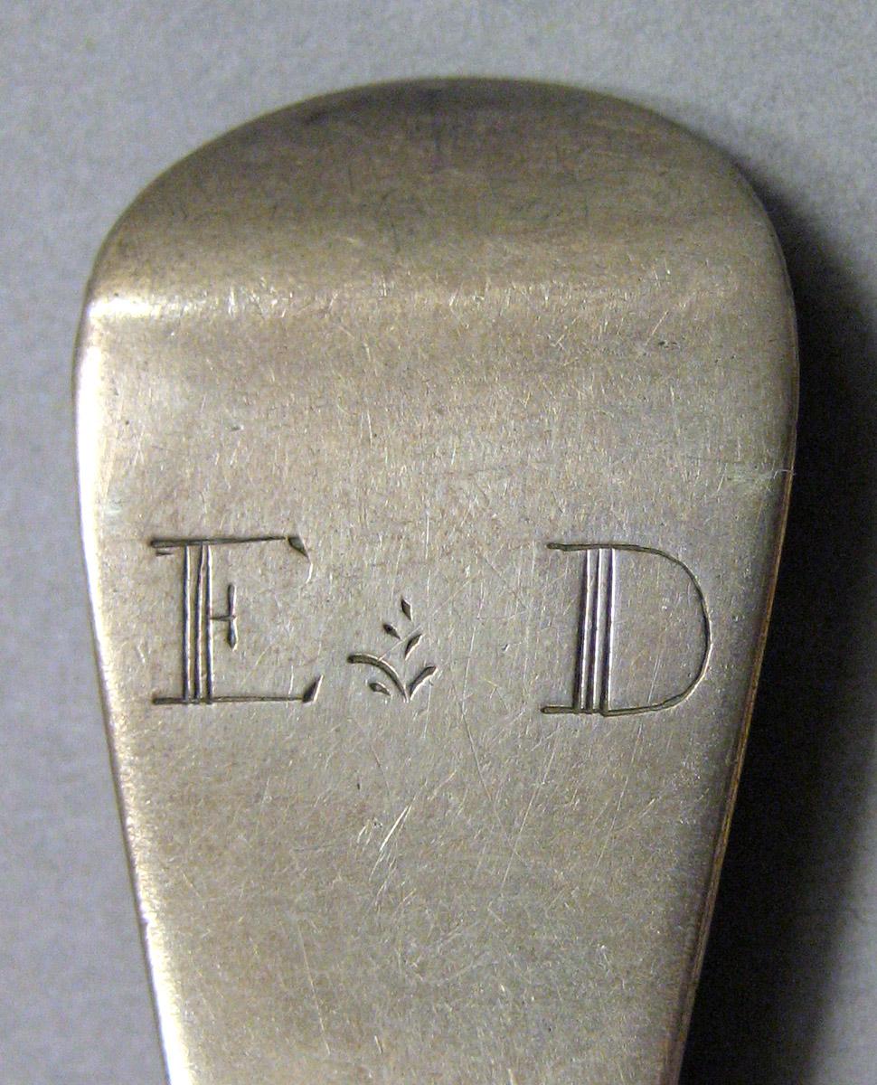 1962.0240.1033 Silver Spoon engraving