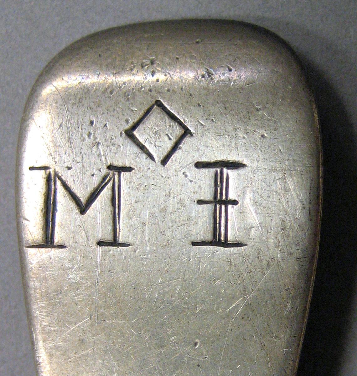 1962.0240.1035 Silver Spoon engraving