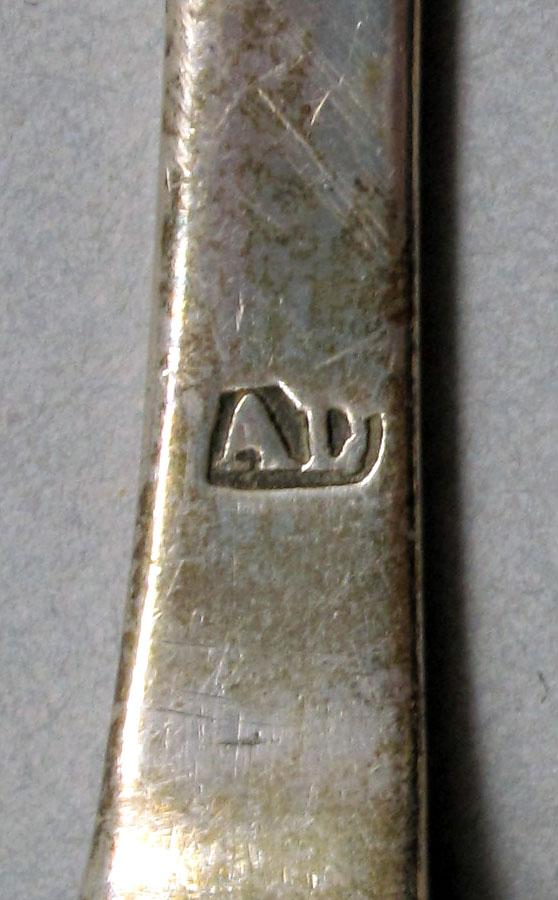 1962.0240.1036 Silver spoon mark