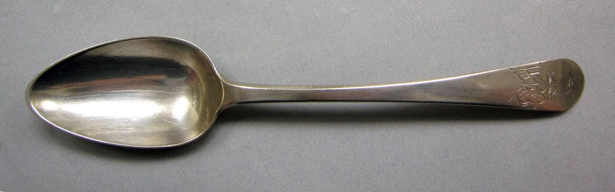 1962.0240.1037 Silver spoon upper surface