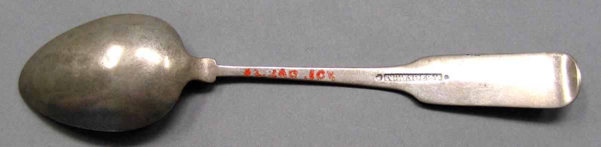 1962.0240.103 Silver Spoon underside