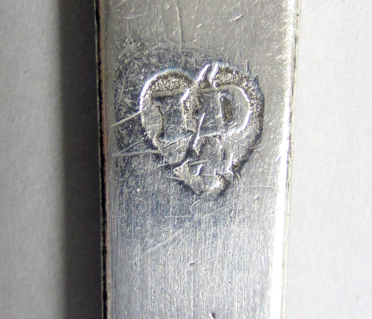 1962.0240.1040 Silver Spoon mark 1