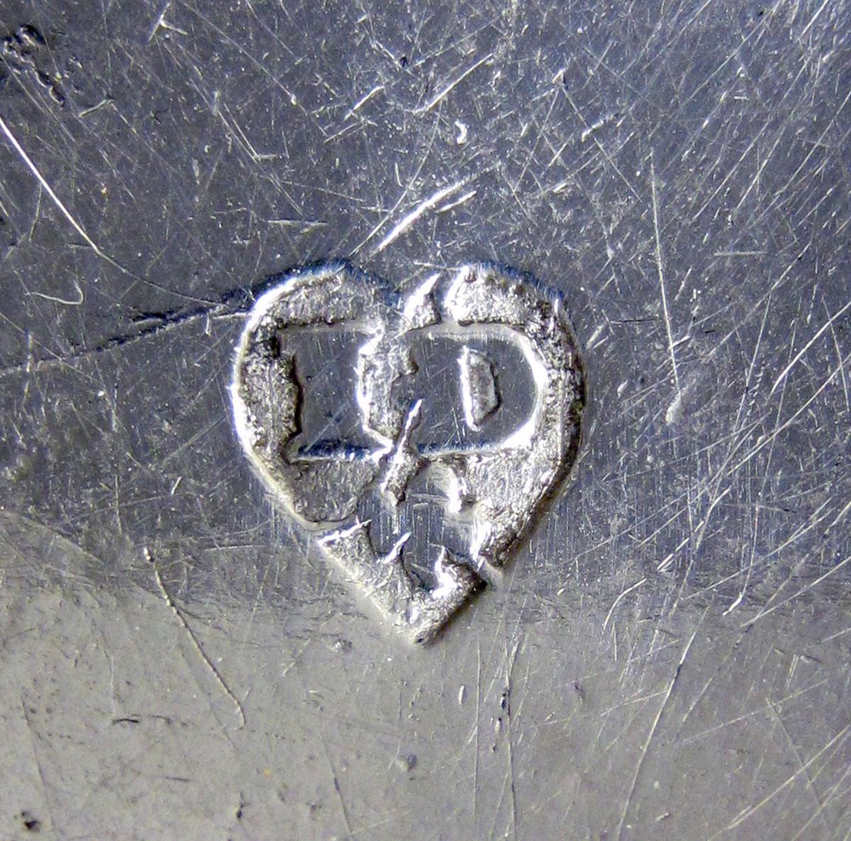 1962.0240.1040 Silver Spoon mark 2 within bowl