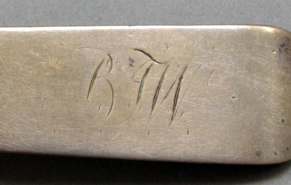 1962.0240.1053 Silver spoon engraving 1