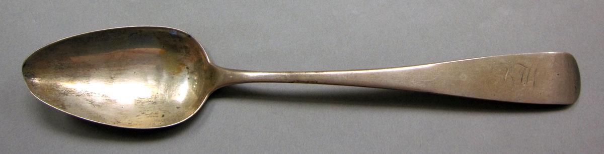 1962.0240.1054 Silver spoon upper surface