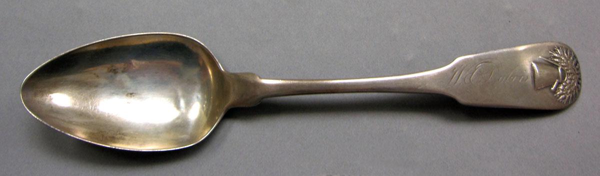 1962.0240.1056 Silver spoon upper surface