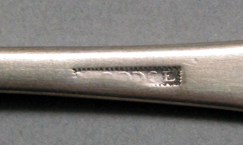 1962.0240.1059 Silver spoon mark