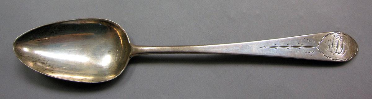 1962.0240.1067 Silver spoon upper surface