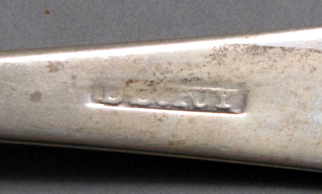 1962.0240.1070 Silver spoon mark