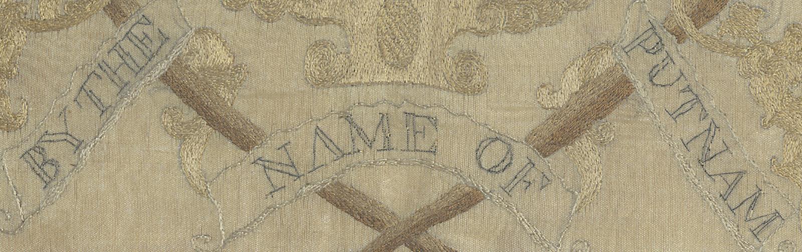 1955.0083.003 A Needlework Picture, Detail 7