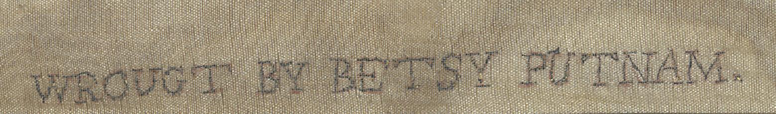 1955.0083.003 A Needlework Picture, Detail 8