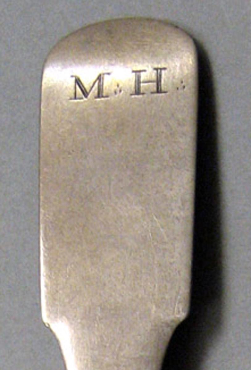 1962.0240.107 Silver Spoon engraving