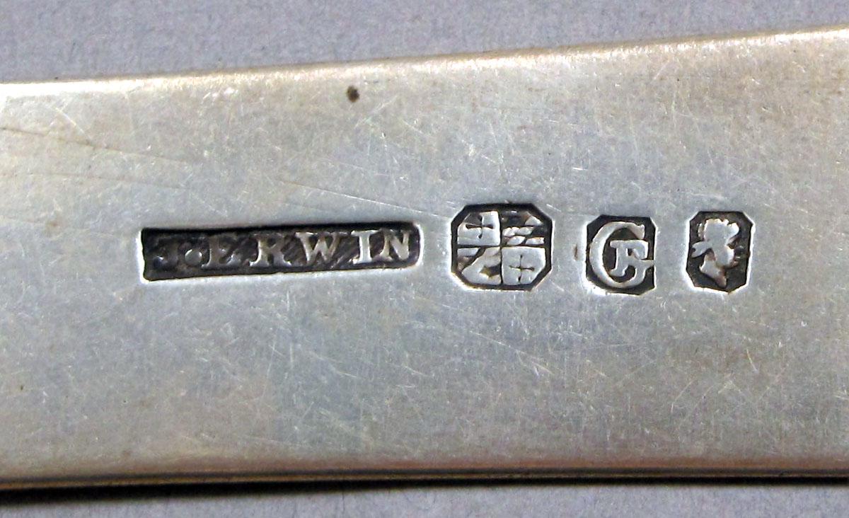 1962.0240.1095 Silver spoon mark