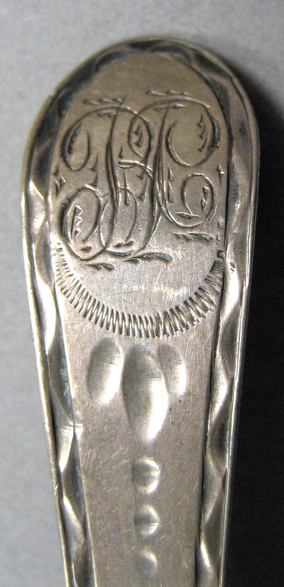 1962.0240.109 Silver Spoon engraving