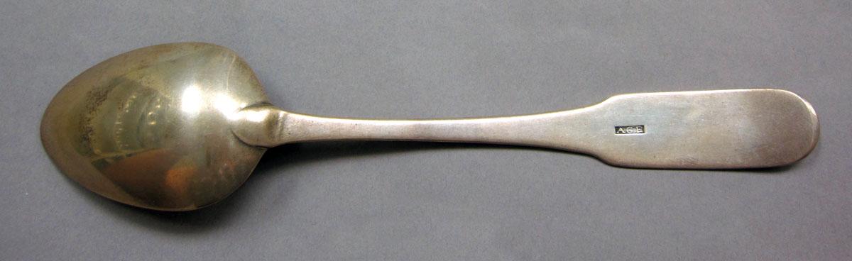 1962.0240.1102 Silver spoon underside