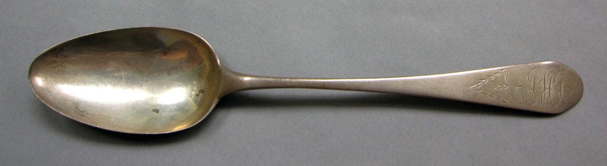 1962.0240.1103 Silver spoon upper surface