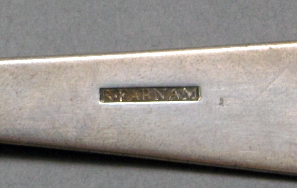 1962.0240.1105 Silver spoon mark