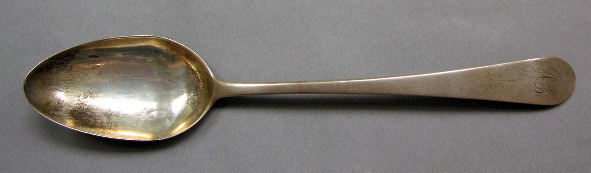 1962.0240.1106 Silver spoon upper surface