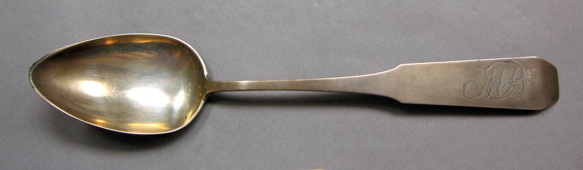 1962.0240.1107 Silver spoon upper surface