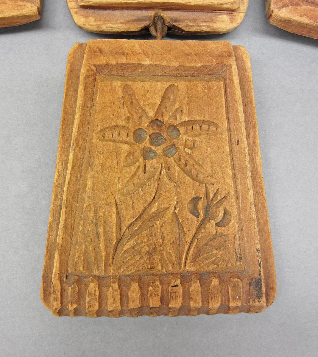 1955.0083.005, Butter mold, carving detail 2