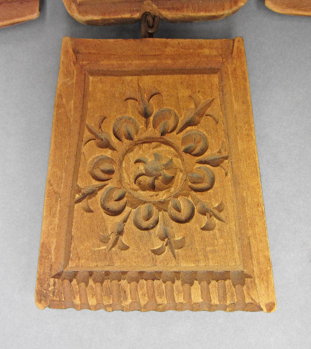 1955.0083.005, Butter mold, carving detail 3