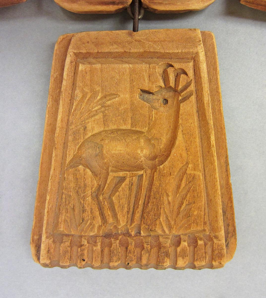 1955.0083.005, Butter mold, carving detail 4