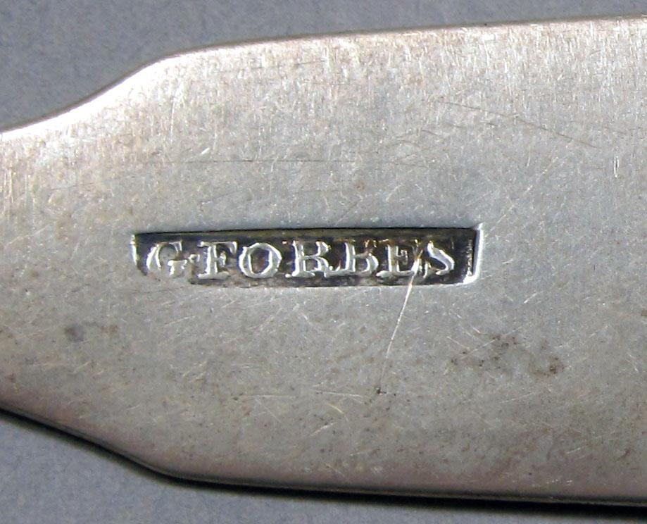 1962.0240.1110 Silver spoon mark