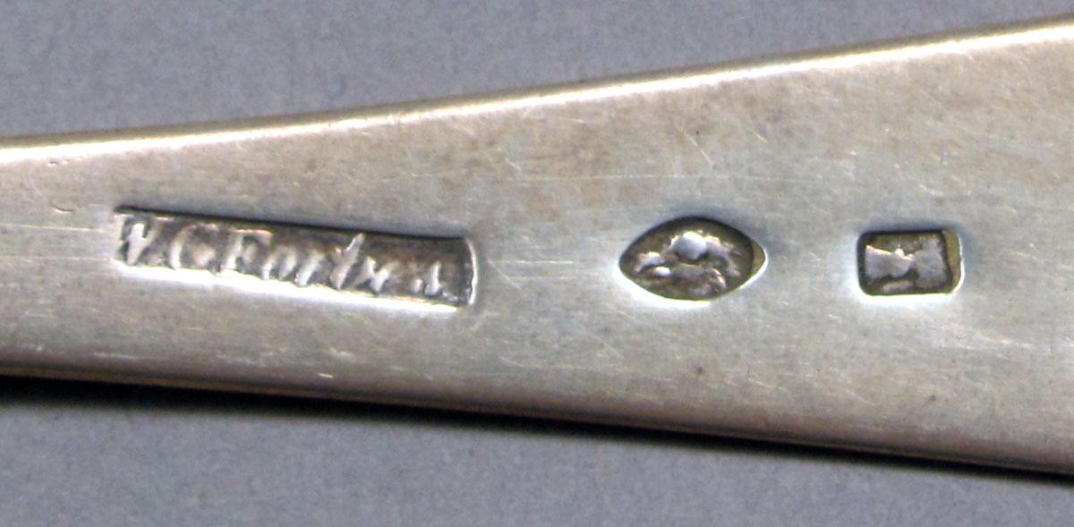 1962.0240.1112 Silver spoon mark