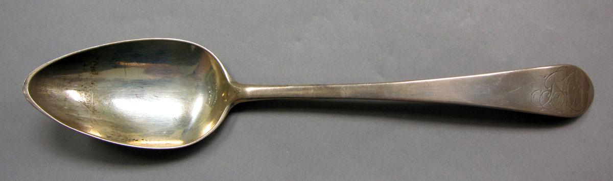 1962.0240.1113 Silver spoon upper surface