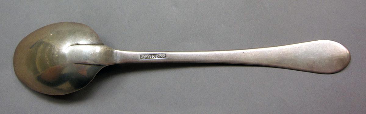 1962.0240.1114 Silver spoon underside