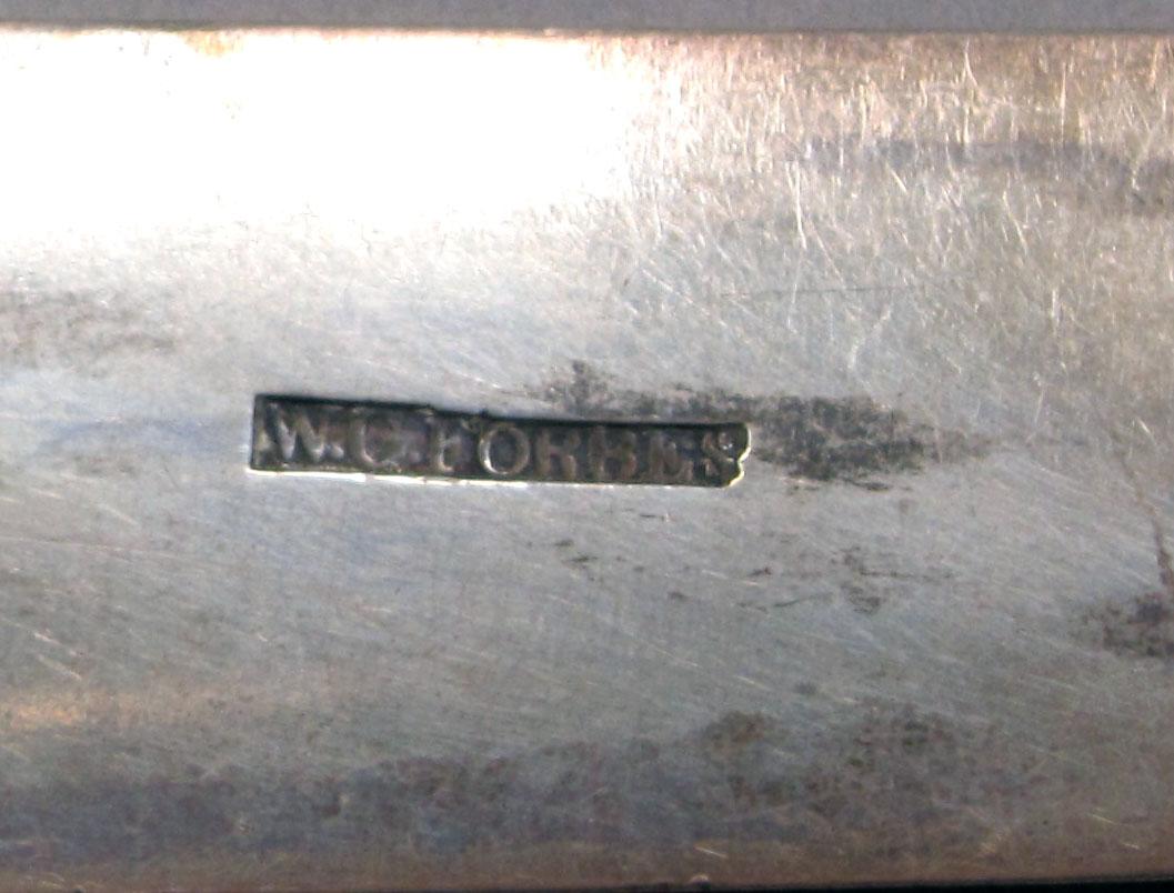 1962.0240.1116 Silver spoon mark