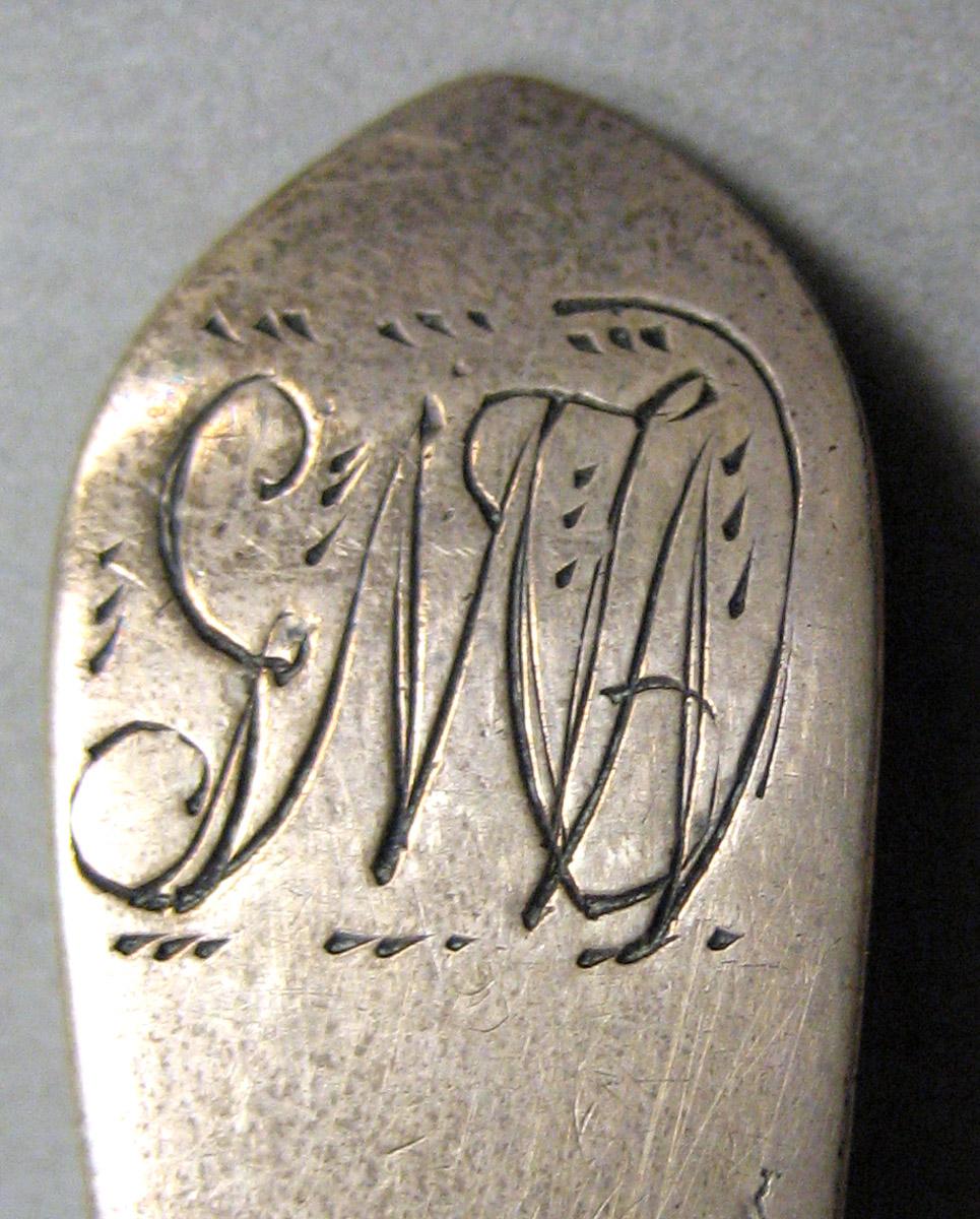 1962.0240.111 Silver Spoon engraving