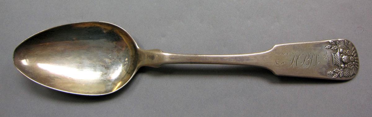 1962.0240.1125 Silver spoon upper surface