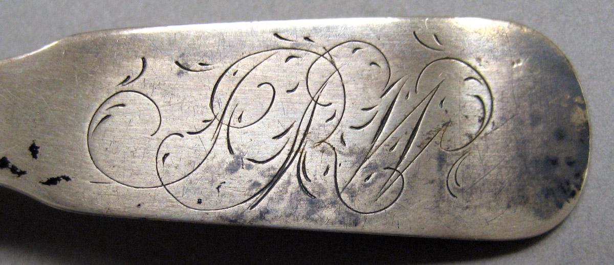 1962.0240.112 Silver Spoon engraving