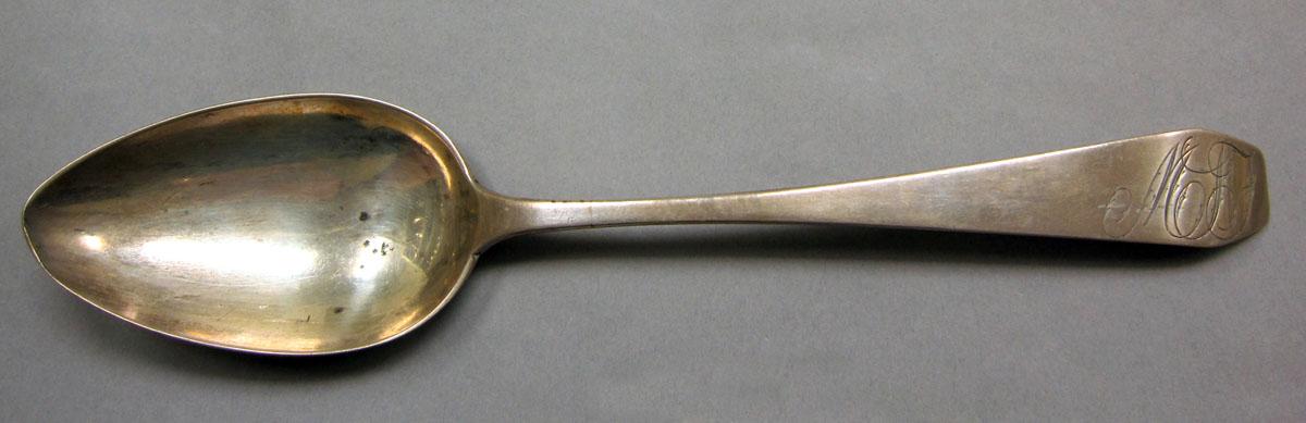 1962.0240.1130 Silver spoon upper surface