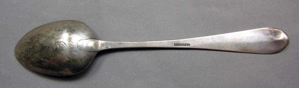 1962.0240.1136 Silver spoon underside