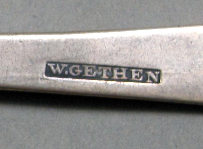 1962.0240.1136 Silver spoon mark