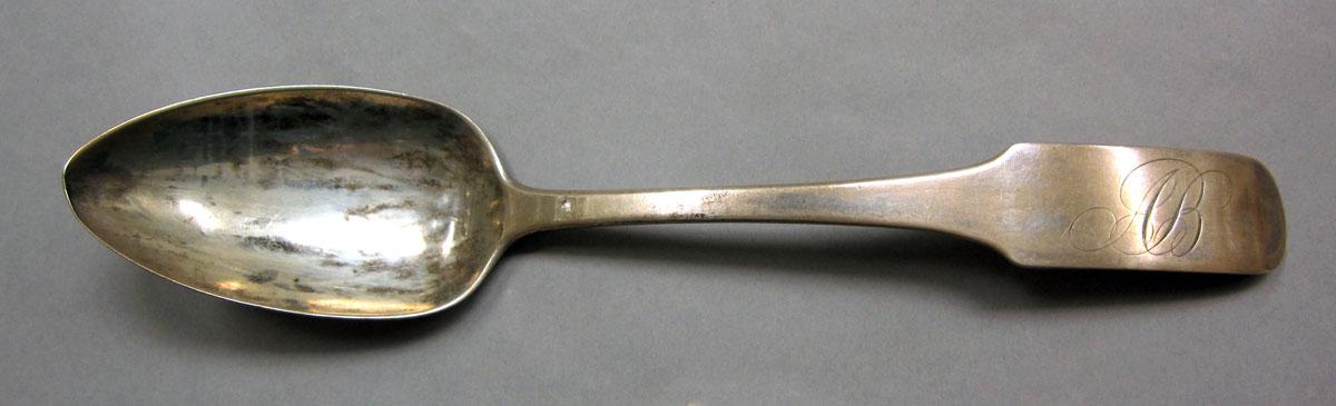 1962.0240.1143 Silver spoon upper surface