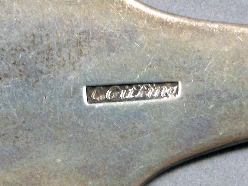 1962.0240.1143 Silver spoon mark