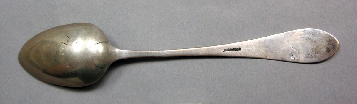 1962.0240.1144 Silver spoon underside