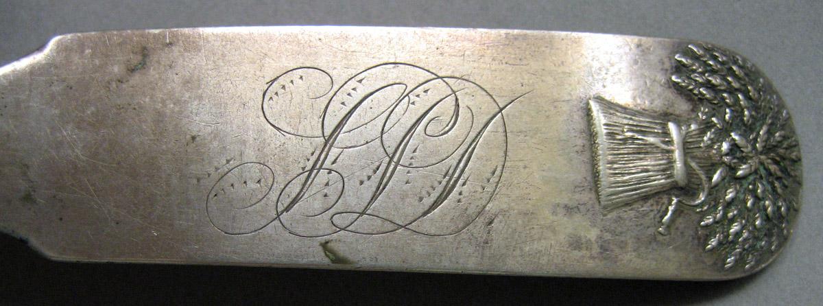 1962.0240.1145 Silver Spoon engraving