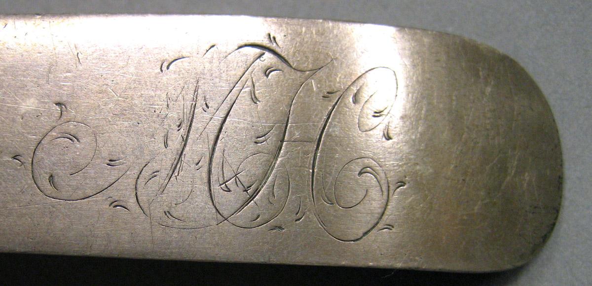 1962.0240.1146 Silver Spoon engraving