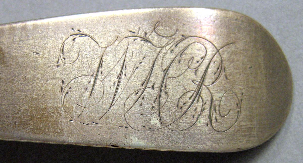 1962.0240.1148 Silver Spoon engraving