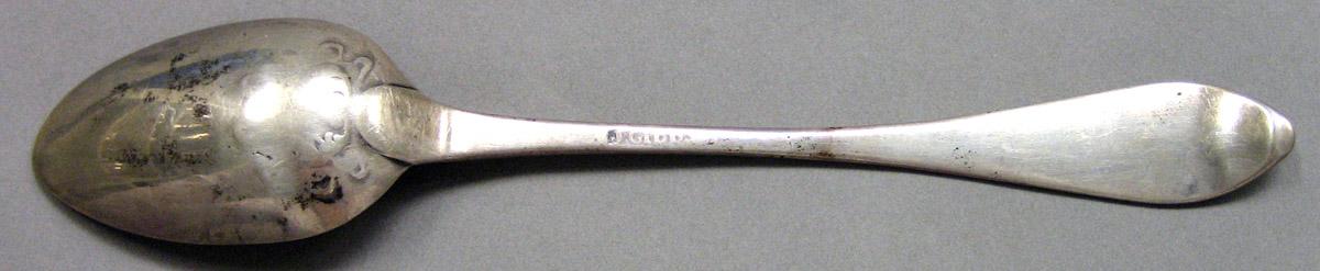 1962.0240.1150 Silver Spoon underside