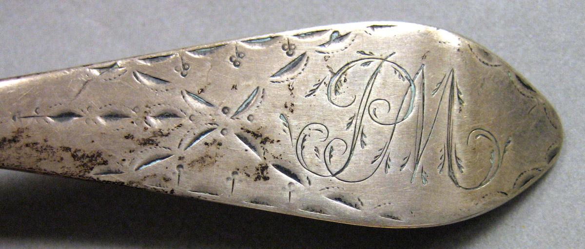 1962.0240.1150 Silver Spoon engraving
